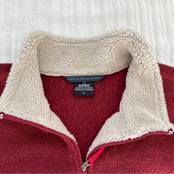 Kuhl Alfpaca Women’s Fleece 1/4 Zip Pullover Sweater | Size L - Picture 3 of 6